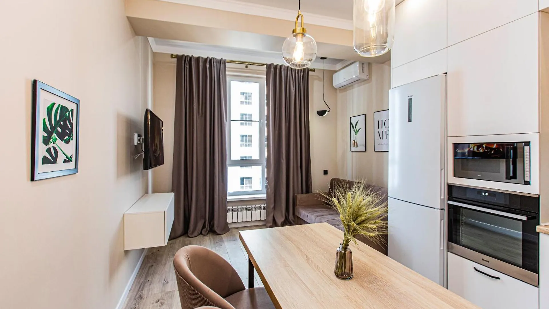 Роскошная Квартира Рядом С Метро Almaty Apartamento